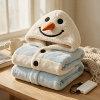 Heated Wearable Winter Blanket