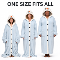 Heated Wearable Winter Blanket